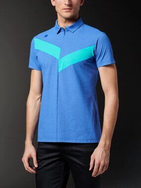 DESCENTE GOLF SHIRT Design by 中田英寿 Size Medium (2552)